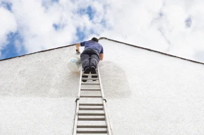 Peinture extérieure à Francières — façades et ravalement